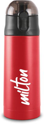MILTON 500 ml Steel Flask(Pack of 1, Red)