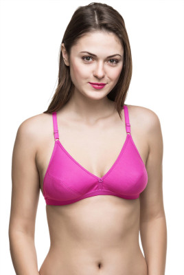 Docare Women Full Coverage Non Padded Bra(Pink)