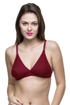 Docare Women Full Coverage Non Padded Bra(Maroon)