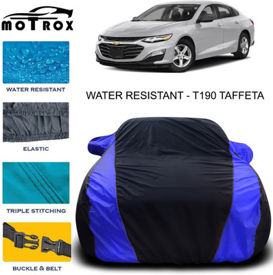 MoTRoX Car Cover For Chevrolet Cruze (With Mirror Pockets)(Blue)