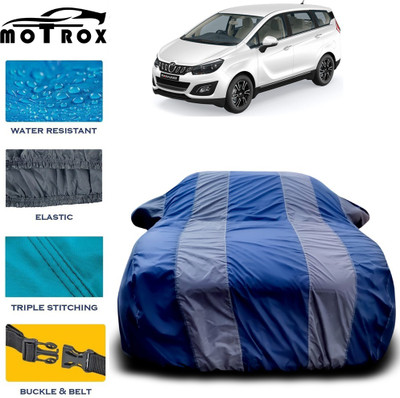 MoTRoX Car Cover For Mahindra Marazzo (With Mirror Pockets)(Grey)