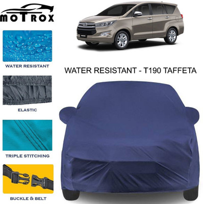 MoTRoX Car Cover For Toyota Innova (With Mirror Pockets)(Blue)
