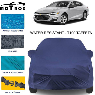 MoTRoX Car Cover For Chevrolet Cruze (With Mirror Pockets)(Blue)