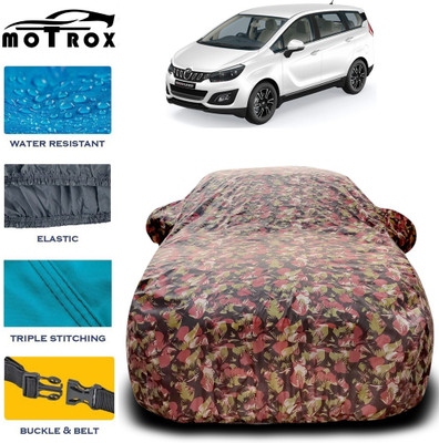 MoTRoX Car Cover For Mahindra Marazzo (With Mirror Pockets)(Multicolor)
