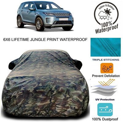 Gavya Car Cover For Land Rover Discovery Sport (With Mirror Pockets)(Multicolor)