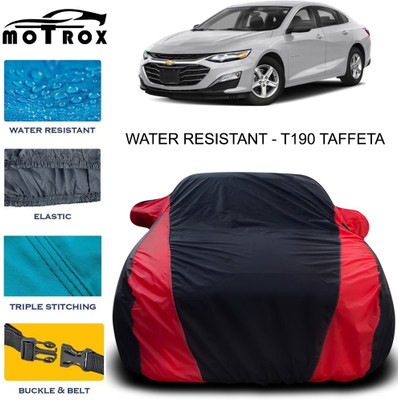 MoTRoX Car Cover For Chevrolet Cruze (With Mirror Pockets)(Red)