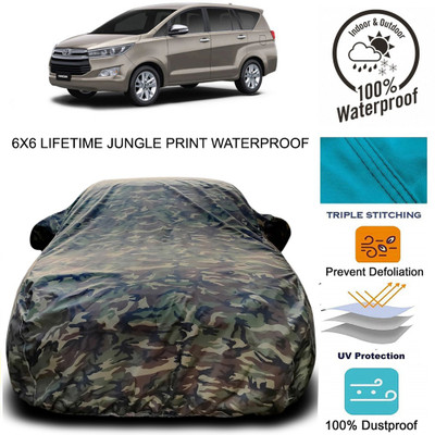 THE REAL ARV Car Cover For Toyota Innova (With Mirror Pockets)(Green)
