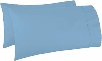 CCWB Plain Pillows Cover(Pack of 2, 68.58 cm*45.72 cm, Blue)