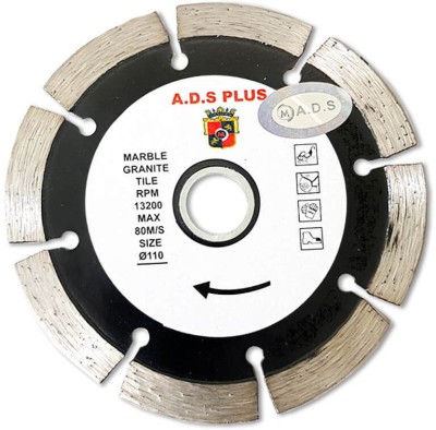 ADS Plus Cutting Marble Wall Granite Thin Blade (4 Inch or 110mm) Metal Cutter
