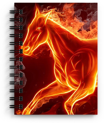 DI-KRAFT Handmade Diary A5 Diary Unruled 160 Pages(Red)