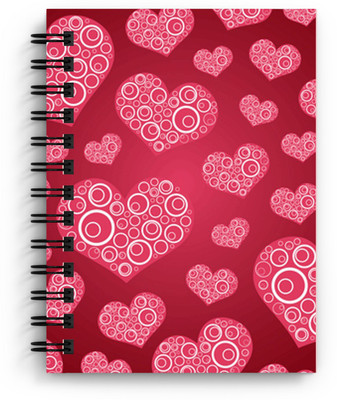 DI-KRAFT Handmade Diary A5 Diary Unruled 160 Pages(Pink)