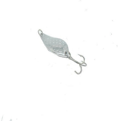 JUST ONE CLICK Spinner Carbon Steel Fishing Lure(Pack of 1, Size 6)