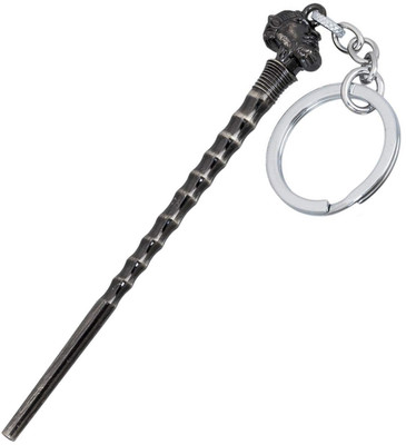 SOI Metal Key Rings & Key Chains (Magical Wand/Stick Design) Key Chain