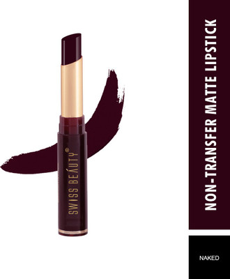 SWISS BEAUTY Non_Transfer Matte Lipstick (SB-209-24)(Naked, 2 g)