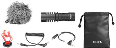 Boya BY-MM1 Microphone for Live Streaming & Recording with Real Time Monitoring