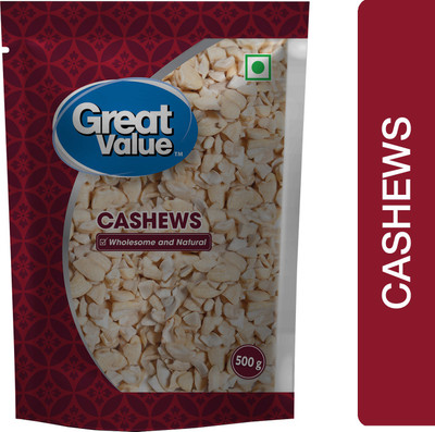 Great Value 4 pc & Splits Cashews (500 g)