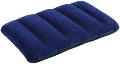 Pragati Hub Travelling Pillow Air Solid Travel Pillow Pack of 1(Blue)