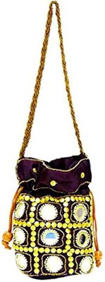 Avanti Creation Potli Bag For Women And Girls Black Potli