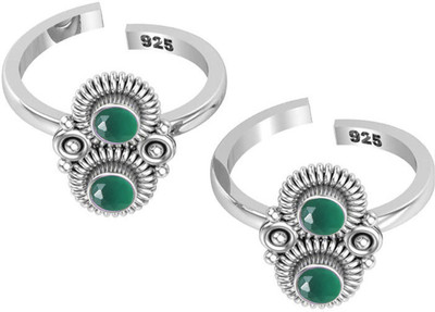 jsaj Sterling Silver Zircon Sterling Silver Plated Toe Ring