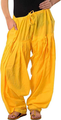 KANGOD'S Pure Cotton Solid Salwar