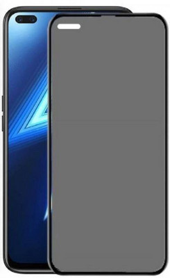Techforce Edge To Edge Tempered Glass for Oppo F17 Pro, Matte Temper Glass(Pack of 1)