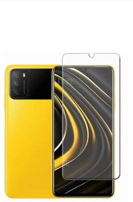 DEVOLD ENTERPRISES Front and Back Screen Guard for Poco M3(Pack of 2)