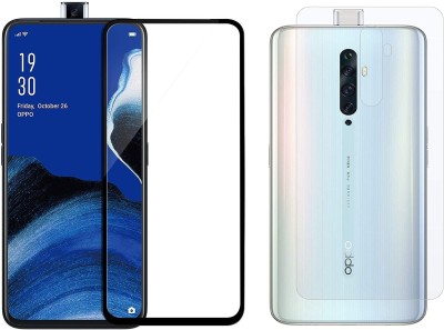 ELEF Front and Back Tempered Glass for Oppo Reno2 F(Pack of 2)