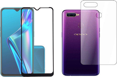 ELEF Front and Back Tempered Glass for Oppo A12(Pack of 2)