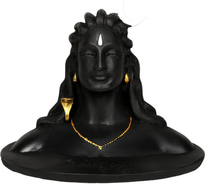 Windson store A Perfect gift with blessings of lord Shiva, you will love it Decorative Showpiece Decorative Showpiece - 16.5 cm Decorative Showpiece  -  16.5 cm(Clay, Black)