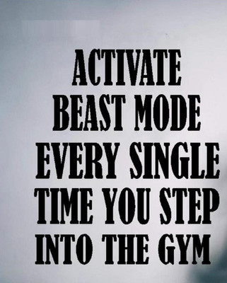 LYOMAN 59 cm activatemode_blk Self Adhesive Sticker(Pack of 1)