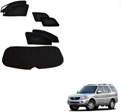 KOZDIKO Side Window, Rear Window Sun Shade For Tata(Black)