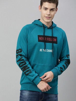 HERE&NOW Full Sleeve Printed Men Sweatshirt