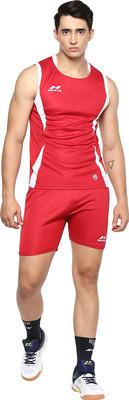 NIVIA Spiral Volleyball jersey set Solid Men Track Suit