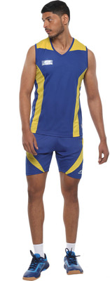 NIVIA Flash Vollyball Jersey Set Solid Men Track Suit