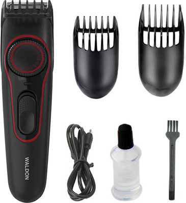 WALDON PR-2308 Professional Rechargeable Hair Trimmer Trimmer 70 min  Runtime 20 Length Settings(Black)