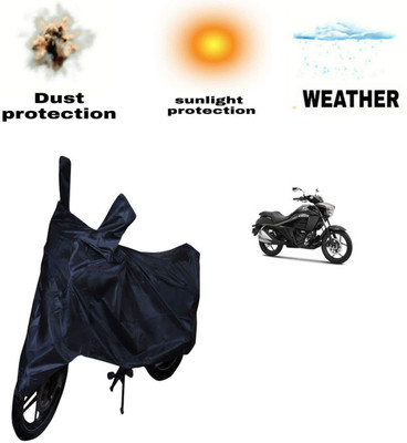 PRPaccessories Two Wheeler Cover for Universal For Bike(Black)
