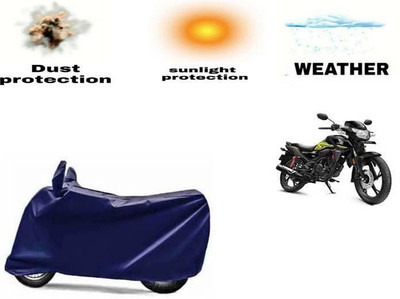 PRPaccessories Waterproof Two Wheeler Cover for Honda(CB Shine SP, Blue)