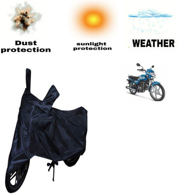 PRPaccessories Two Wheeler Cover for Universal For Bike(Black)