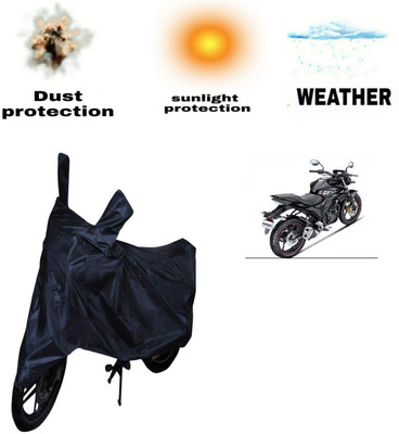 PRPaccessories Two Wheeler Cover for Universal For Bike(Black)