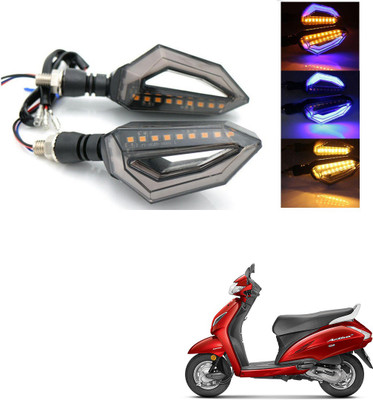 KOZDIKO Front, Rear LED Indicator Light for Honda Activa i(Blue)