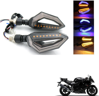 KOZDIKO Front, Rear LED Indicator Light for Hyosung GT650R(Blue)