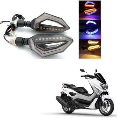 AuTO ADDiCT Front, Rear, Side LED Indicator Light for Yamaha Alpha(Blue, Yellow)