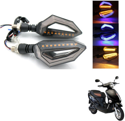 KOZDIKO Front, Rear LED Indicator Light for Honda Activa i(Blue)