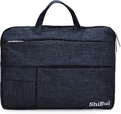 SHIBUI Waterproof and Multi-Pocket Laptop Sleeve Handbag Compatible 12-13.3 Inch New 2018 Release A1932, A1989 & A1706 & A1708 | MacBook Air | 12.9 Inch iPad Pro (13 Inch, Black) Laptop Bag(Black)