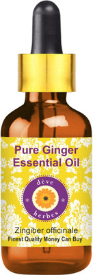 deve herbes Pure Ginger Essential Oil(15 ml)