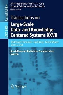 Transactions on Large-Scale Data- and Knowledge-Centered Systems XXVII(English, Paperback, unknown)