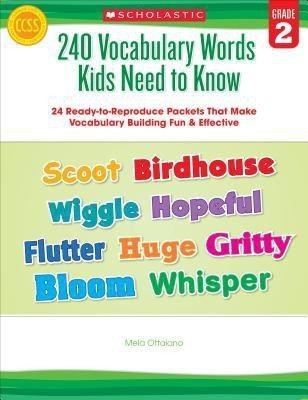 240 Vocabulary Words Kids Need to Know: Grade 2(English, Paperback, Beech Linda)