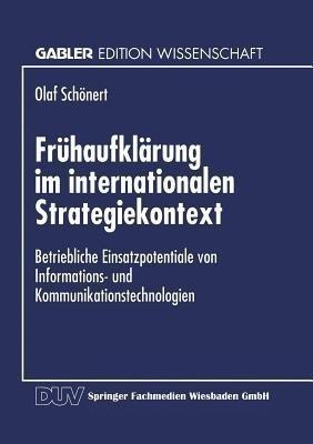 Fruehaufklaerung im internationalen Strategiekontext(German, Paperback, unknown)