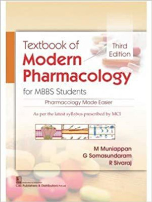 Textbook of Modern Pharmacology For MBBS Students(English, Paperback, Muniappan M.)