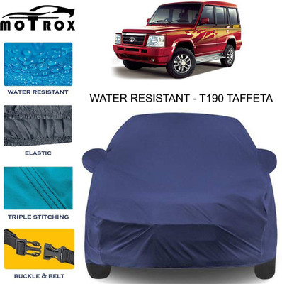 MoTRoX Car Cover For Tata Sumo Gold (With Mirror Pockets)(Blue)